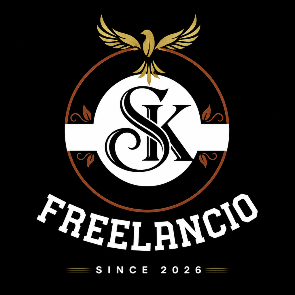 sk free..logo black